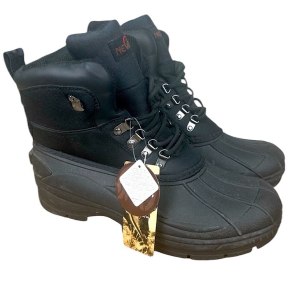Nevados Black Glacier Thermolite Weatherproof Boots NWT NEW Size 11